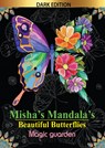 Misha's mandala's: Beautiful butterflies Magic garden - HugoElena Black Edition - 9789403693439