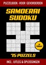 Samoerai Sudoku - Puzzelboek met 75 Puzzels voor Gevorderden - Puzzelboek Shop - 9789403718774