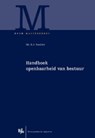 Handboek openbaarheid van bestuur - Eric Daalder - 9789460943652