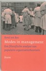Modes in management - Rene ten Bos - 9789461273154