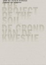 OASE Journal for Architecture #110 - David Peleman ; Paola Viganò ; Martina Barcelloni Corte - 9789462086555