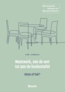 Maatwerk, van de wet tot aan de keukentafel - E.M. Linthorst - 9789462129900