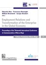Employment relations and transformation of the enterprise in the global economy - Edoardo Ales ; Francesco Basenghi ; William Bromwich ; Iacopo Senatori - 9789462366954
