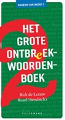 Het grote ontbreekwoordenboek / 2 - Rick de Leeuw ; Ruud Hendrickx - 9789463834650