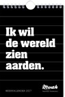 Mwah weekkalender - 2027 - Mwah - 9789464329698