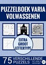 Puzzelboek Varia voor Ouderen, Slechtzienden, Senioren, Opa en Oma - Extra Groot, Type XL/XXL - Puzzelboeken & Meer - 9789464652253