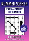 Nummerzoeker Extra Groot Lettertype - 100 Puzzels - Eén Puzzel per A4-Pagina - Groot Lettertype Boeken - 9789464808254