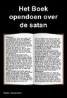 Het Boek opendoen over de satan - Walter Tessensohn - 9789491026362