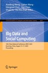 Big Data and Social Computing - Xiaofeng Meng ; Lizhen Wang ; Hongmei Chen - 9789819508792