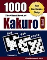 The Giant Book of Kakuro - Khalid Alzamili - 9789922636481