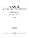 Matthäus-Passion (St. Matthew Passion) BWV 244 - Johann Sebastian Bach - 9790006574285