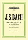 Matthäus-Passion BWV 244 - Johann Sebastian Bach - 9790014028978