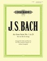 Air D-Dur - Johann Sebastian Bach ; Arthur Campbell - 9790014056582