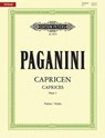 24 Capricen für Violine solo op. 1 - Niccolò Paganini - 9790014079246
