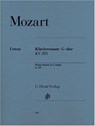 Mozart, Wolfgang Amadeus - Klaviersonate G-dur KV 283 (189h) - Wolfgang Amadeus Mozart - 9790201806013