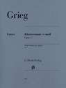 Grieg, Edvard - Klaviersonate e-moll op. 7 - Edvard Grieg - 9790201806044