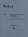 Weber, Carl Maria von - Trio g-moll op. 63 für Klavier, Flöte und Violoncello - Carl Maria von Weber - 9790201806877