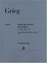 Grieg, Edvard - Violinsonate c-moll op. 45 - Edvard Grieg - 9790201807003