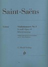 Violinkonzert Nr. 3 h-moll Opus 61 - Camille Saint-Saens - 9790201807126