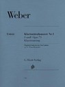 Klarinettenkonzert Nr. 1 f-moll op. 73 - Carl Maria von Weber - 9790201807317
