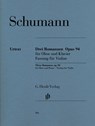 Schumann, Robert - Drei Romanzen op. 94 für Oboe und Klavier - Robert Schumann - 9790201808161