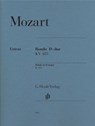 Mozart, Wolfgang Amadeus - Rondo D-dur KV 485 - Wolfgang Amadeus Mozart - 9790201808956