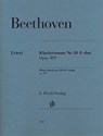 Klaviersonate Nr. 30 E-dur op. 109. Revidierte Ausgabe von HN 362 - Ludwig van Beethoven - 9790201811185