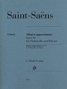 Allegro appassionato op. 43 for Violoncello and Piano - Camille Saint-Saëns - 9790201812274