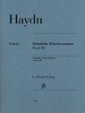 Haydn, Joseph - Sämtliche Klaviersonaten Band III - Joseph Haydn - 9790201813400