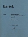 Improvisationen über ungarische Bauernlieder op. 20 - BARTÓK,  Béla - 9790201814056
