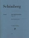Arnold Schönberg - Drei Klavierstücke op. 11 - Ullrich Scheideler - 9790201815466