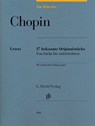 Am Klavier - 17 bekannte Originalstücke - Frédéric Chopin - 9790201818108