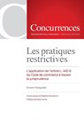 Les pratiques restrictives - Erwann Kerguelen - 9791094201053