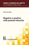 Negativo e positivo nella potestà tribunizia - Chiara Iovacchini - 9791221168129