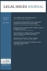 Legal Issues Journal 9(1) - United Kingdom Law & Soc. . . Association - 9798215033418