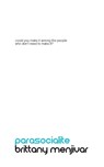 Parasocialite - Brittany Menjivar - 9798218358501