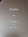 Studies In Haggai & Malachi - James Dobbs - 9798223386728