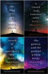 Wayfarers Series 4 Books Collection Set (The Long Way to a Small, Angry Planet, A Closed and Common Orbit, Record of a Spaceborn Few, The Galaxy, and the Ground Within) - Becky Chambers - 9798230506669