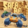 Safari Race: Monster Truck Book for Kids Ages 3-5, Funny Bedtime Story for Toddlers, Early Reader for Preschool and Kindergarten - Whimsy Way Publishing - 9798283983608