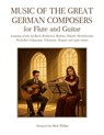 Music of the Great German Composers for Flute and Guitar - Mark Phillips - 9798316264803