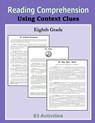 Reading Comprehension - Using Context Clues - Eighth Grade - C. Mahoney - 9798332315138