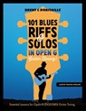101 Blues Riffs and Solos in Open G Guitar Tuning DGDGBD: Essential Blues Guitar Lessons in Open G Tuning (DGDGBD) - Brent C. Robitaille - 9798334496729