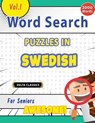 WORD SEARCH PUZZLES IN SWEDISH FOR SENIORS - AWESOME! VOL.1 - DELTA CLASSICS - Best Activity Books - 9798349004360