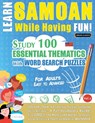 LEARN SAMOAN WHILE HAVING FUN! - FOR ADULTS - Linguas Classics - 9798349008603