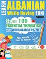 LEARN ALBANIAN WHILE HAVING FUN! - FOR ADULTS - Linguas Classics - 9798349008627