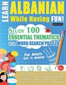 LEARN ALBANIAN WHILE HAVING FUN! - FOR ADULTS - Linguas Classics - 9798349008627