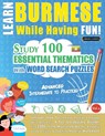 LEARN BURMESE WHILE HAVING FUN! - ADVANCED - Linguas Classics - 9798349033162