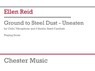 Reid: Ground to Steel Dust - Unbeaten for Cello, Vibraphone, 2 Cymbals Study Score - Ellen Reid - 9798350145069