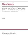 Muhly: New-Made Tongue for Countertenor and Ensemble Parts - Nico Muhly - 9798350145137