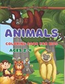 Animals Coloring Book for Kids Ages 2-4: Animals Coloring Book for Kids Ages 2-4 3-6 4-8 8-12 - HENDERSON,  Julie J. - 9798361349791